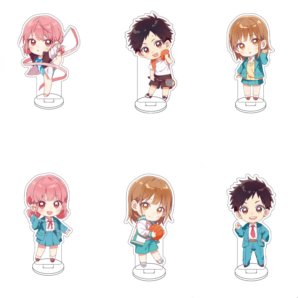 Desk Setup Cute - 10CM Anime Blue Box Figure Stand