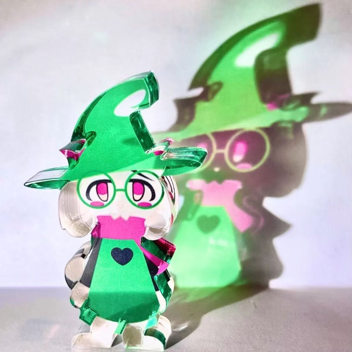 Desk Setup Cute - Game DELTARUNE Ralsei Cosplay Stand Plate