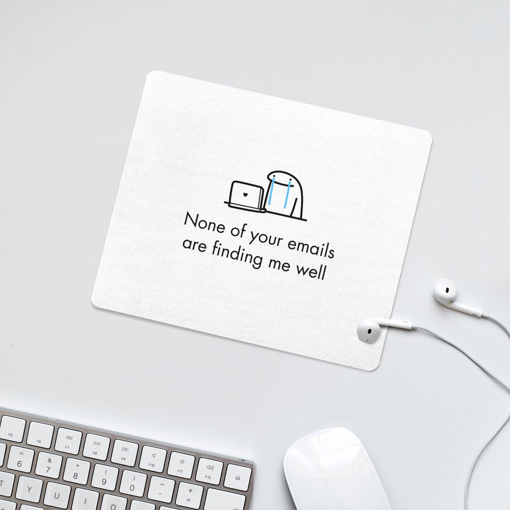 Brand Iron Art Desk Mouse Pad  - đánh giá và giá Work Desk Home Setup