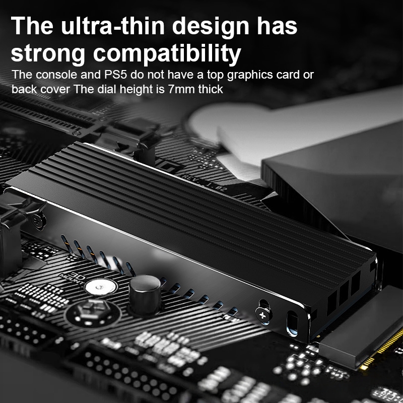 M.2 SSD Heatsink M2 2280 Solid - đánh giá và giá Desk Setup Ps5