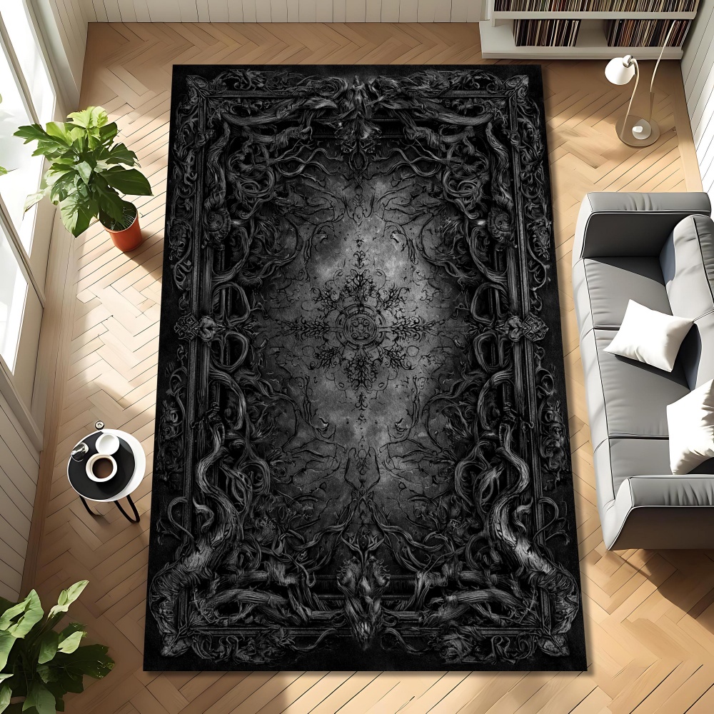 Dark Gothic Twisted Ornate Fra - đánh giá và giá Desk Setup Living Room