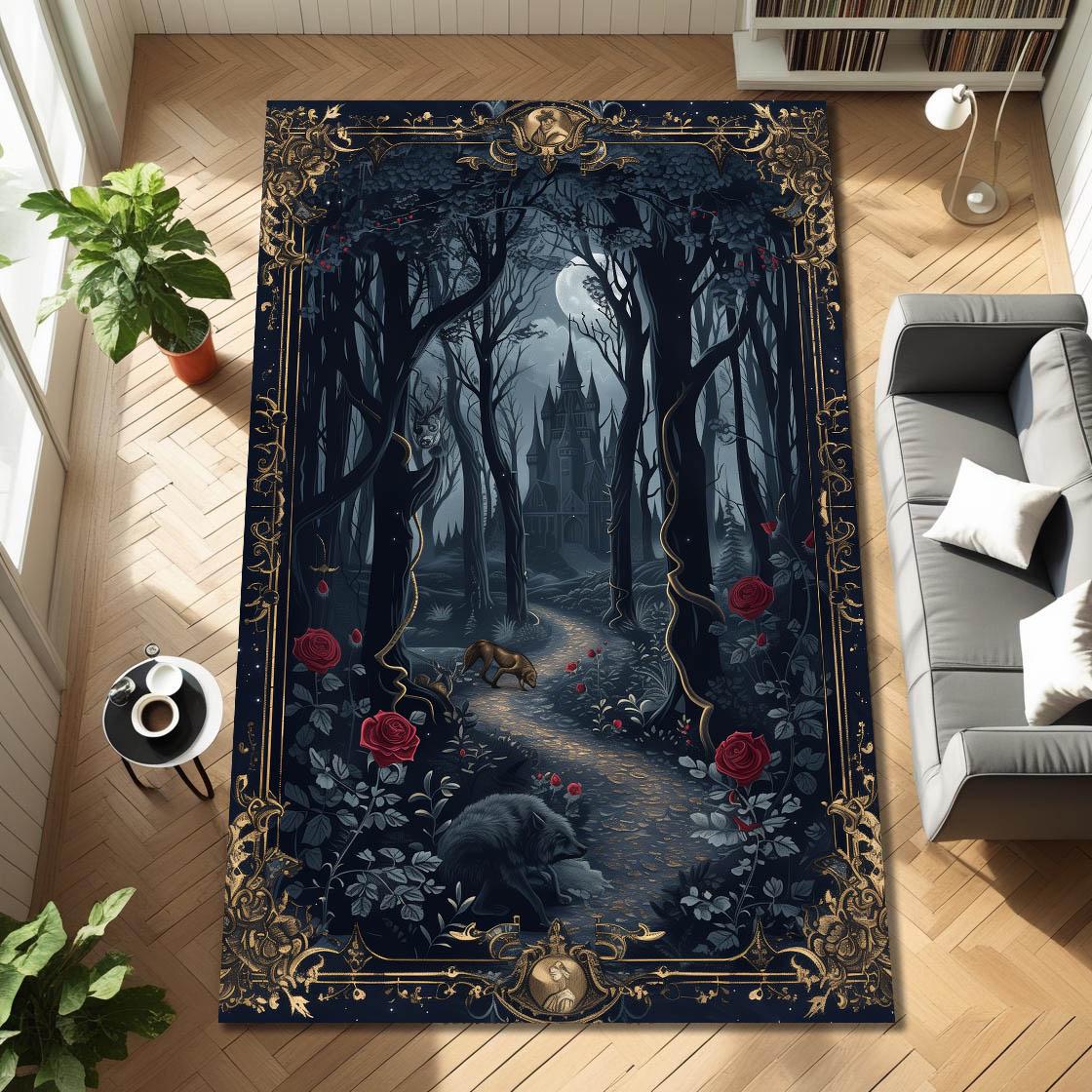 Dark Gothic Twisted Ornate Fra - đánh giá và giá Desk Setup Living Room