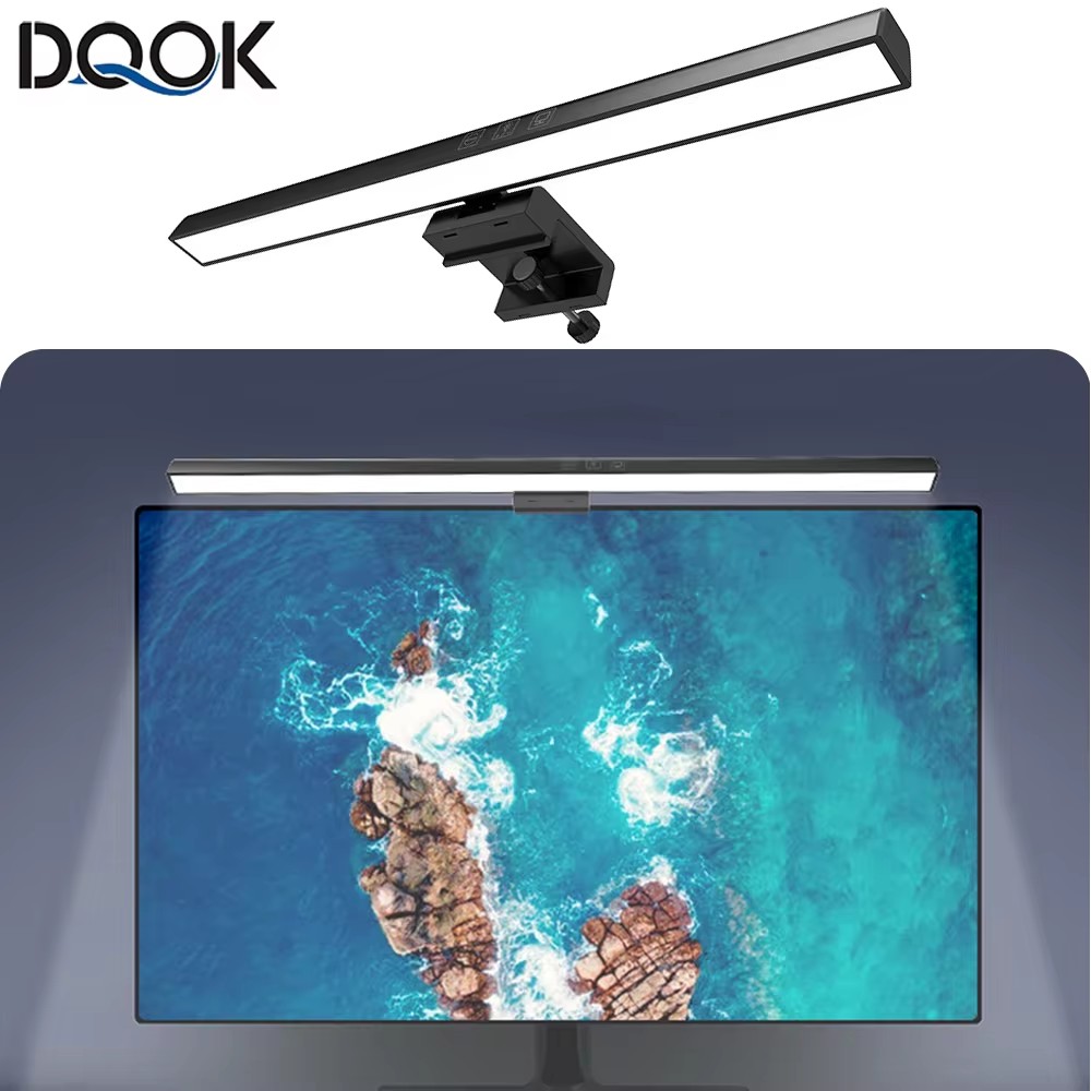 Screen LED Bar Desk Lamp PC Co - đánh giá và giá Desk Setup Computer