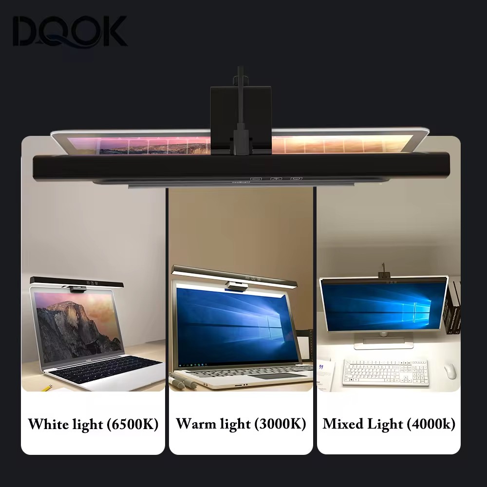 Screen LED Bar Desk Lamp PC Co - đánh giá và giá Desk Setup Computer