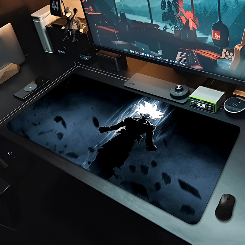 DBZ Black Anime Mouse Pad Drag - đánh giá và giá Desk Setup Computer