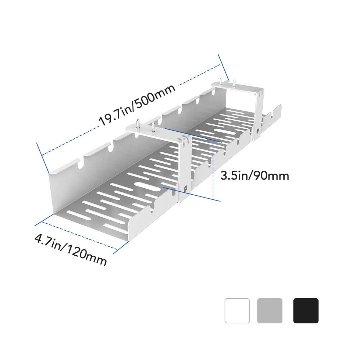 Cable Management Tray Desk Org - đánh giá và giá Desk Setup Living Room