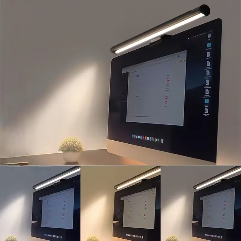 LED Monitor Light Hanging Desk - đánh giá và giá Desk Setup Computer