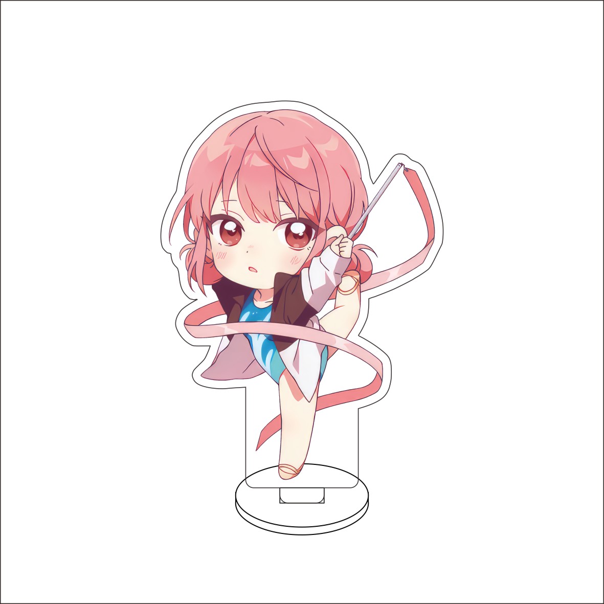 10CM Anime Blue Box Figure Sta - đánh giá và giá Desk Setup Cute