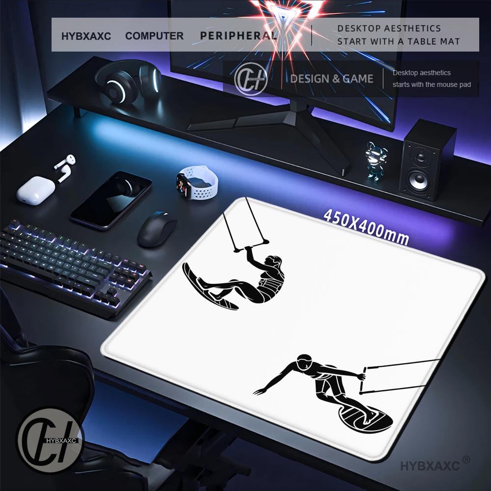 HYBXAXC Kitesurf Line Art Mous - đánh giá và giá Work Desk Home Setup