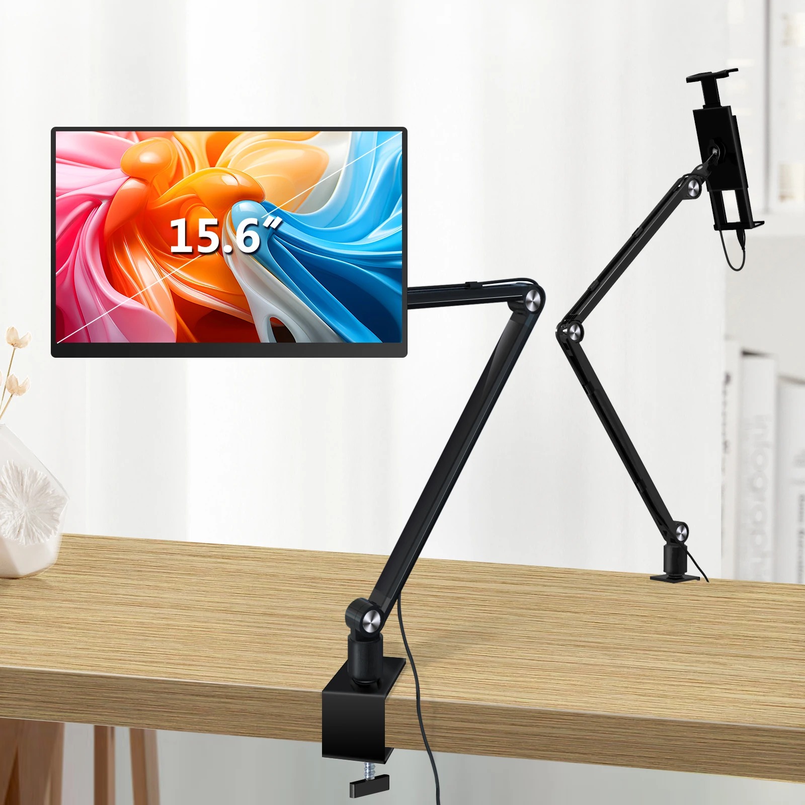 2025 Tablet Stand Holder for I - đánh giá và giá Desk Setup Monitor Arm