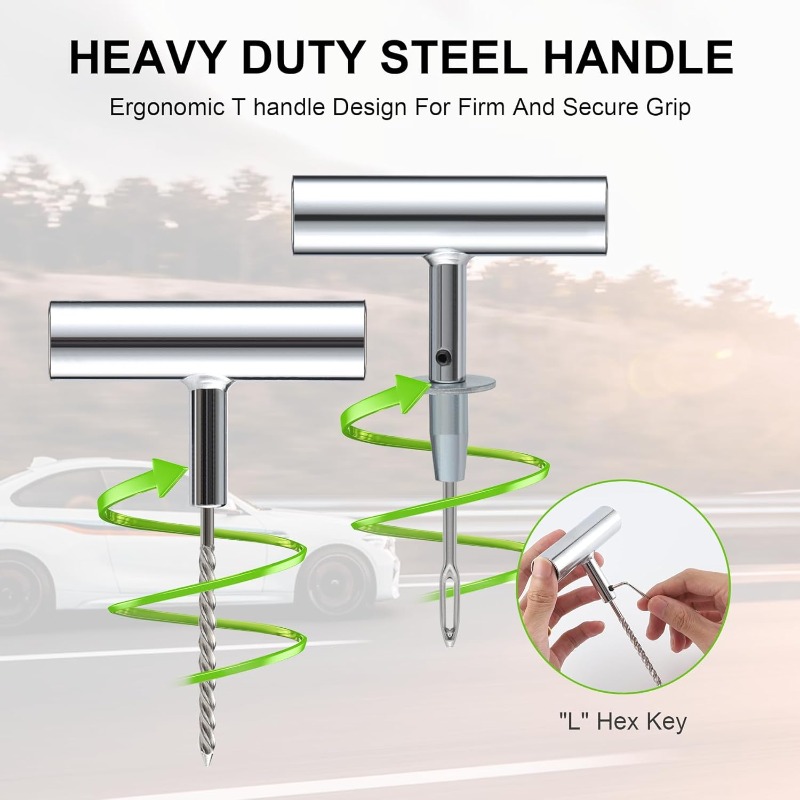 1Set Tire Repair Kit with Plug - đánh giá và giá Power Strip Flat