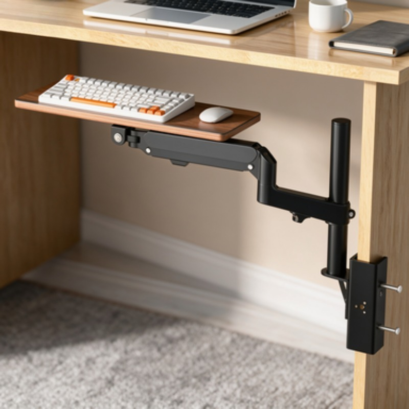 Save Space Under Desk Keyboard - đánh giá và giá Desk Setup Living Room