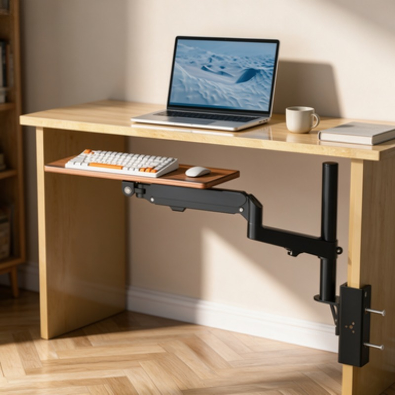 Save Space Under Desk Keyboard - đánh giá và giá Desk Setup Living Room