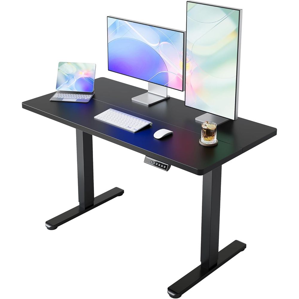 55 x 28 inch Electric Standing - đánh giá và giá Work Desk Home Setup