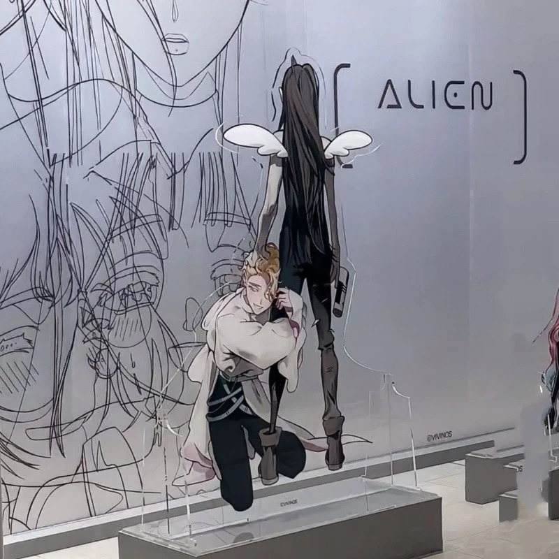 Anime Alien Stagee Cosplay 15C - đánh giá và giá Desk Setup Cute
