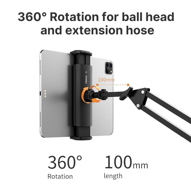 Ulanzi T2 Kim Loại 360 ° Dài C - đánh giá và giá Desk Setup Monitor Arm