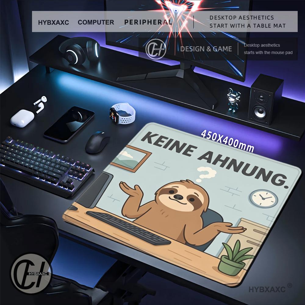 HYBXAXC Funny Sloth Keine Ahnu - đánh giá và giá Work Desk Home Setup