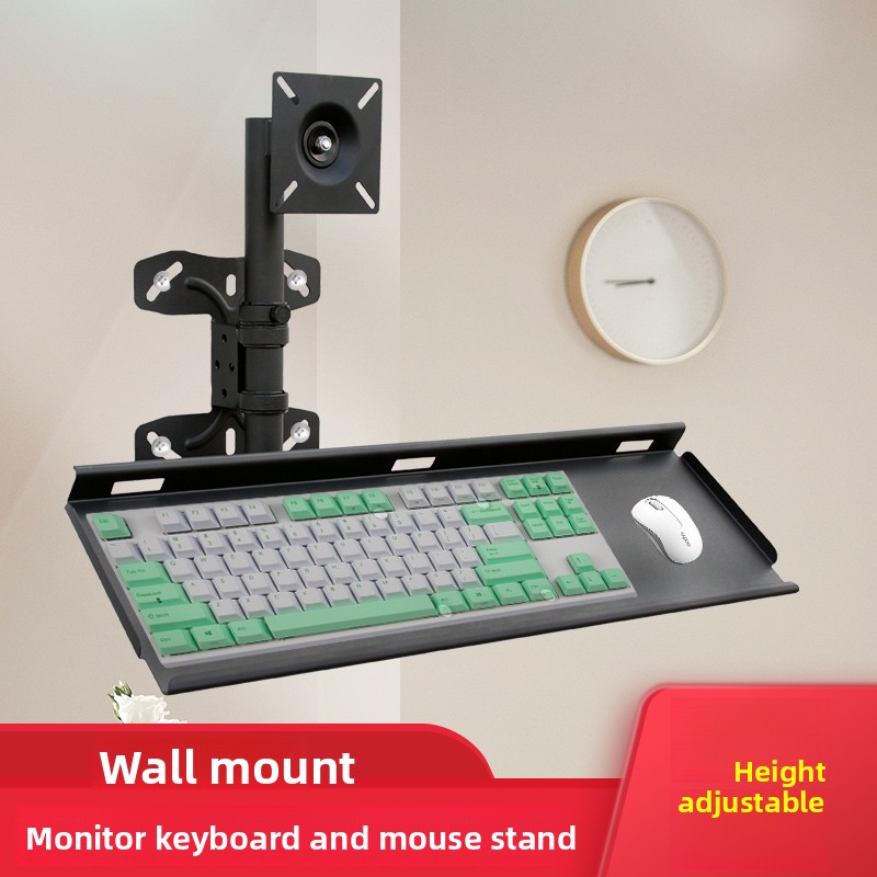 Adjustable Wall Keyboard Tray  - đánh giá và giá Desk Setup Living Room