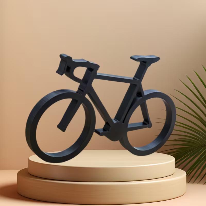 Bicycle Sculpture 3D Printed M - đánh giá và giá Desk Setup Minimalist