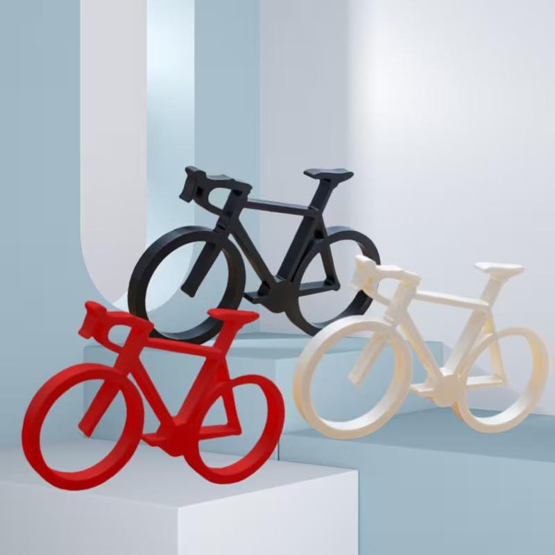 Bicycle Sculpture 3D Printed M - đánh giá và giá Desk Setup Minimalist