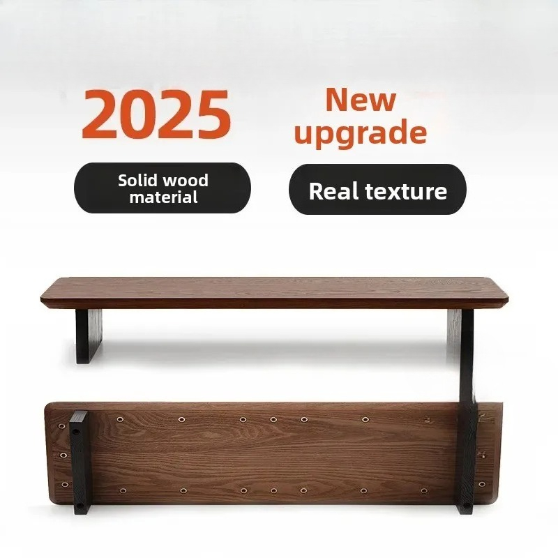 Solid Wood Monitor Riser Stand - đánh giá và giá Desk Setup Living Room