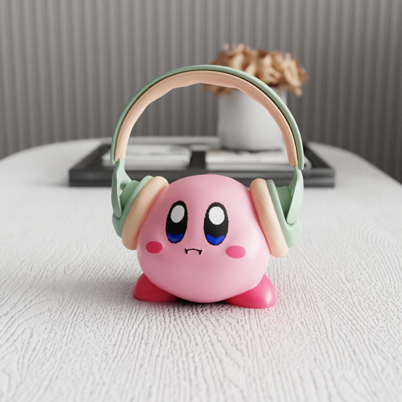MSKA Headphone Stand Kirby Cut - đánh giá và giá Desk Setup Cute