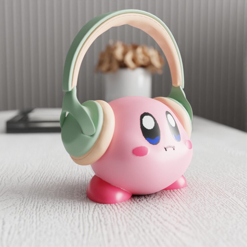 MSKA Headphone Stand Kirby Cut - đánh giá và giá Desk Setup Cute
