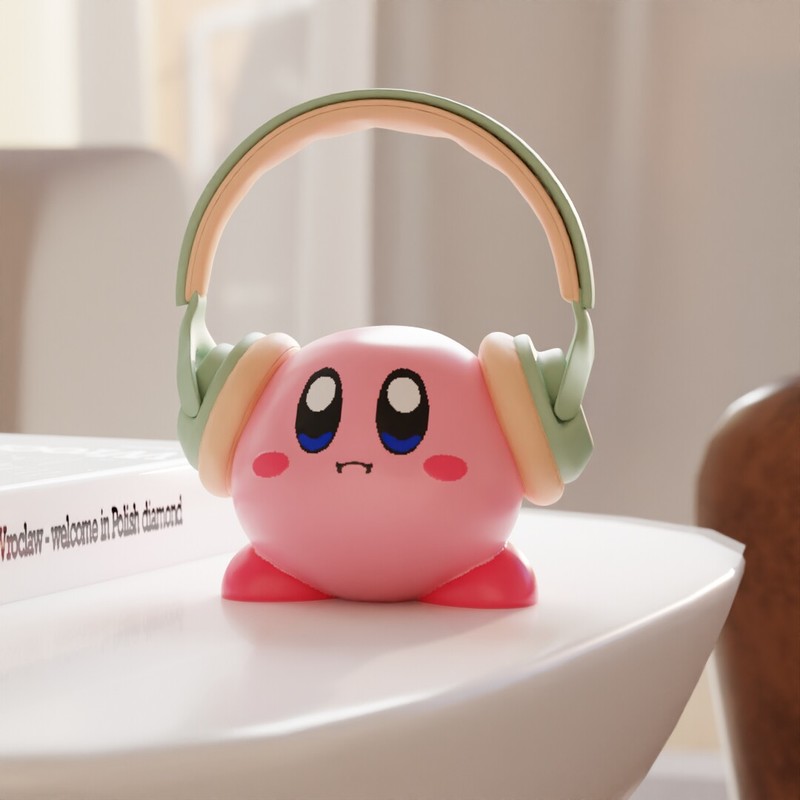 MSKA Headphone Stand Kirby Cut - đánh giá và giá Desk Setup Cute