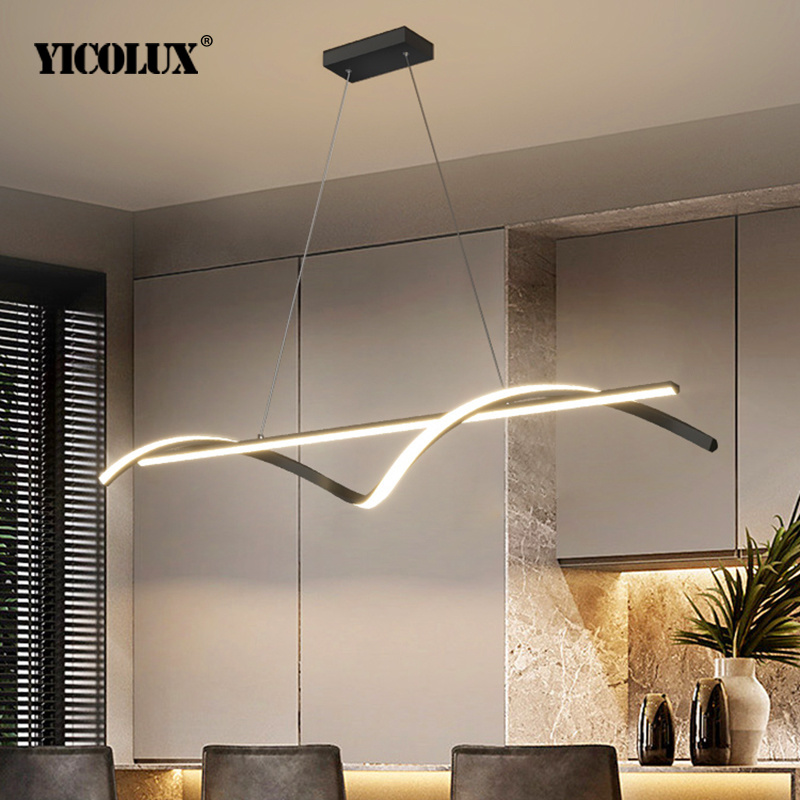 Modern Dining Room Lamps LED P - đánh giá và giá Desk Setup Minimalist