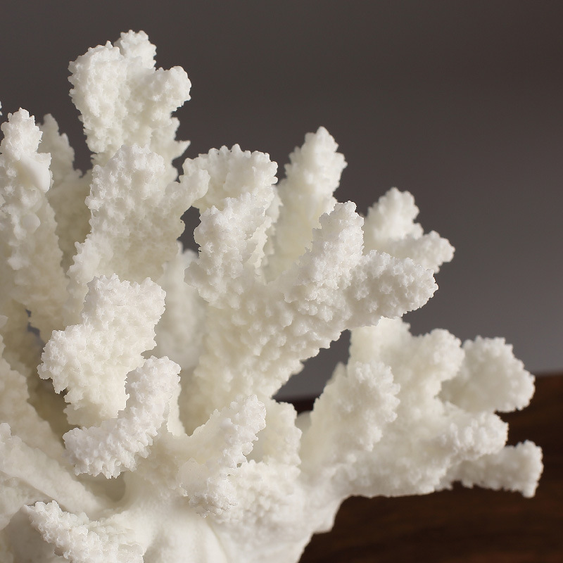 Nordic Style Simulated Coral R - đánh giá và giá Desk Setup Minimalist