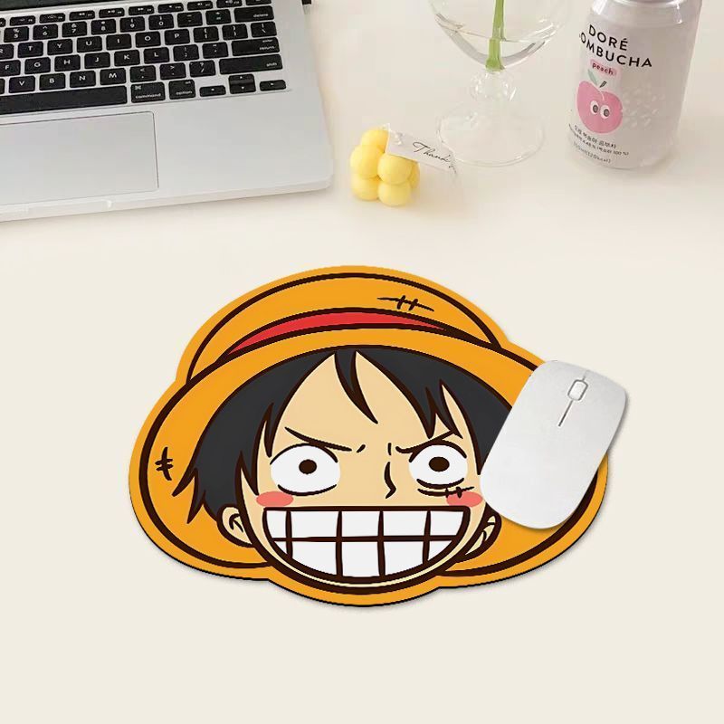 One Piece Luffy Mouse Pad, Sma - đánh giá và giá Desk Setup Cute