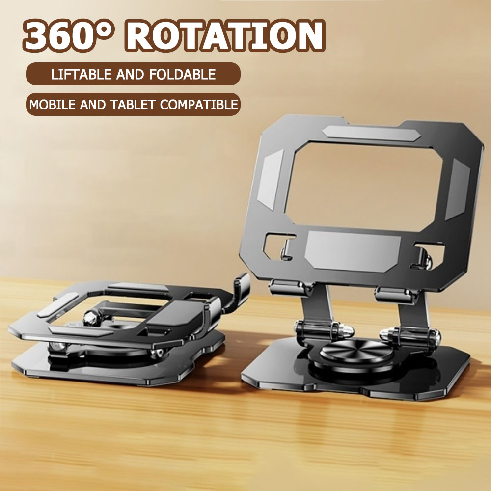 360 Rotating Tablet Phone Stan - đánh giá và giá Desk Setup Minimalist