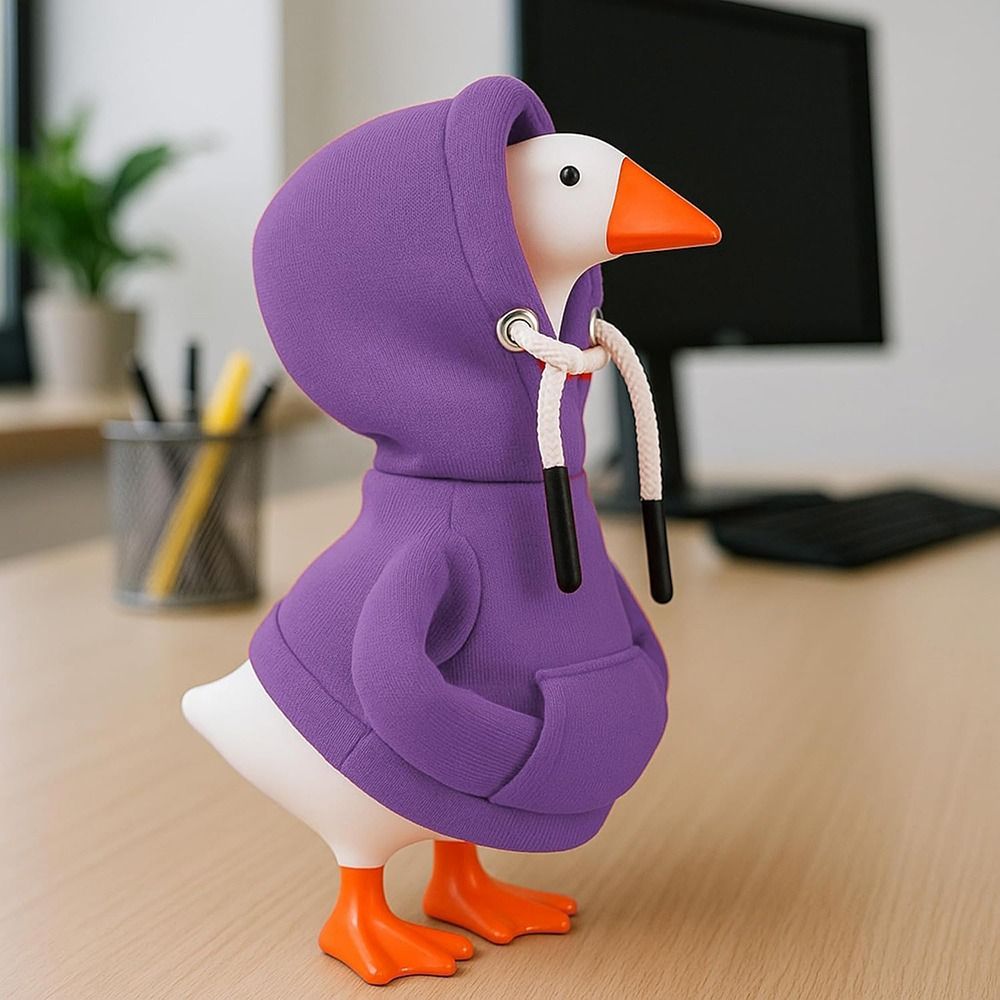 5 Inch Goose Outfits Red Hoodi - đánh giá và giá Desk Setup Wallpaper