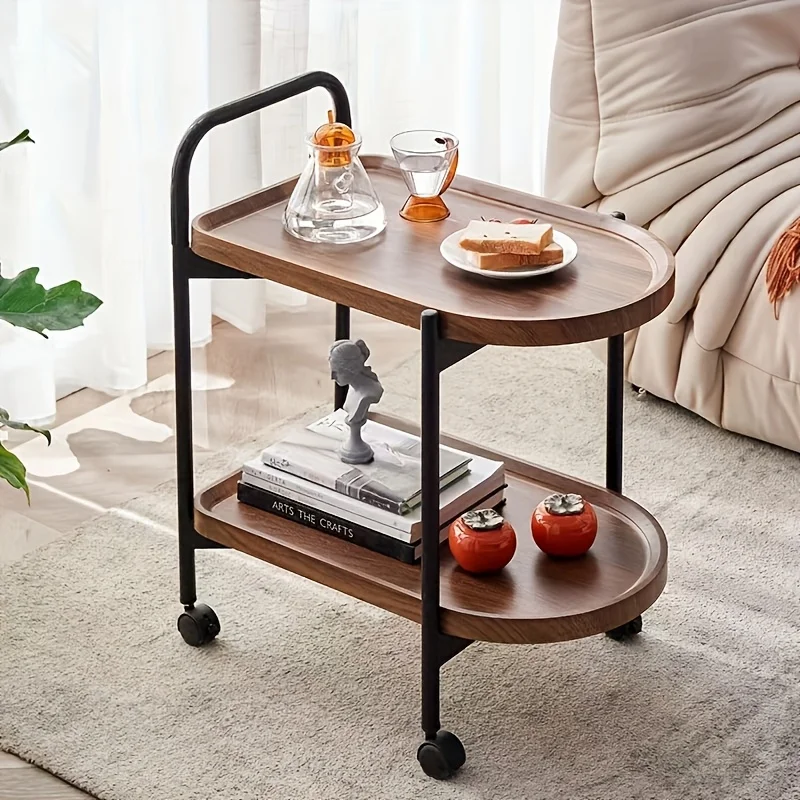 Nordic Style Rolling Side Tabl - đánh giá và giá Desk Setup Minimalist