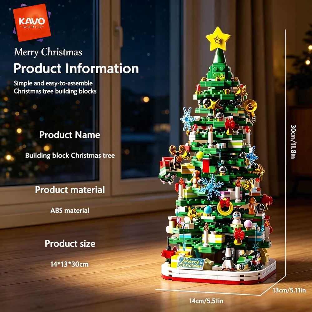 KAVOWORLD 1024pcs Christmas Tr - đánh giá và giá Desk Office Setup Ideas