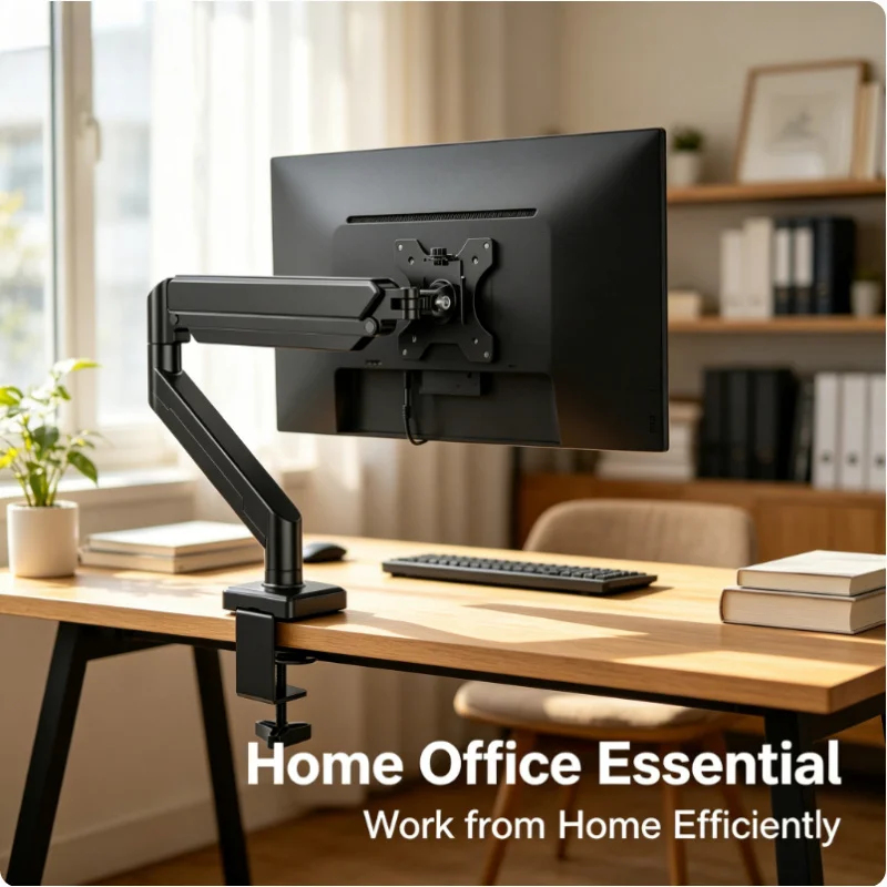 14-32 Inch Single Monitor Moun - đánh giá và giá Desk Setup Monitor Arm